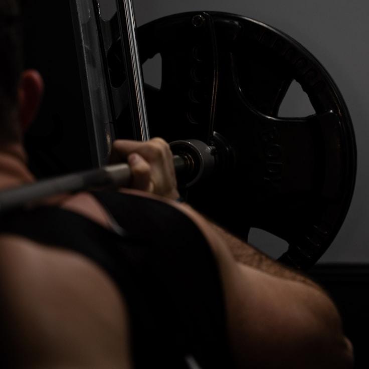 Group fitness class in a modern studio environment