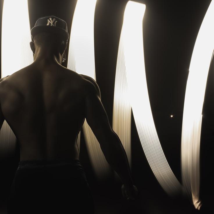 Modern gym interior with professional training equipment